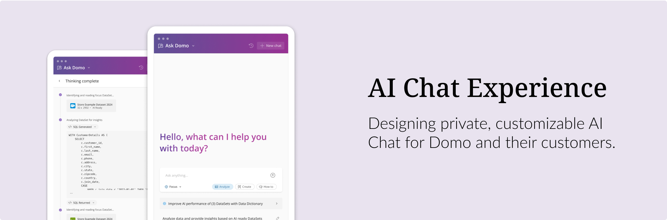 AI Chat Expereince